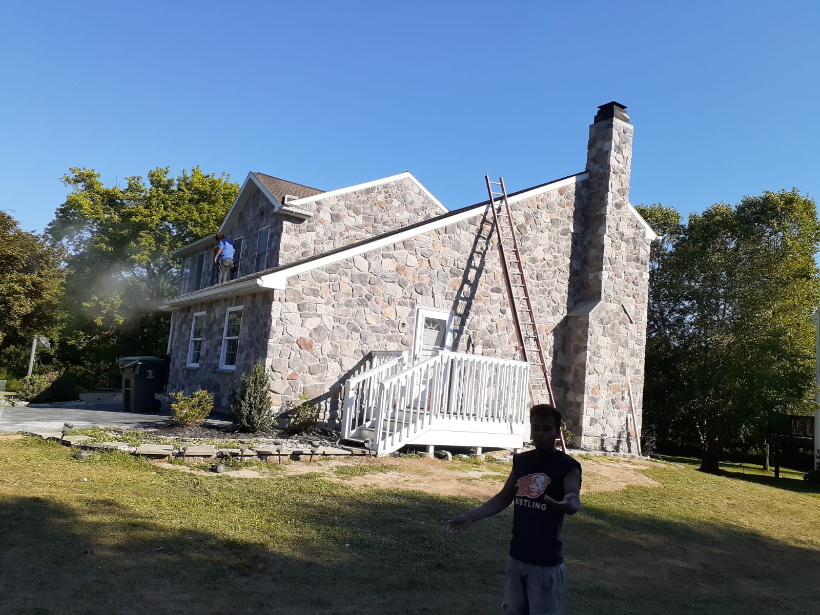 Full Stone Veneer Installation Process Step 8