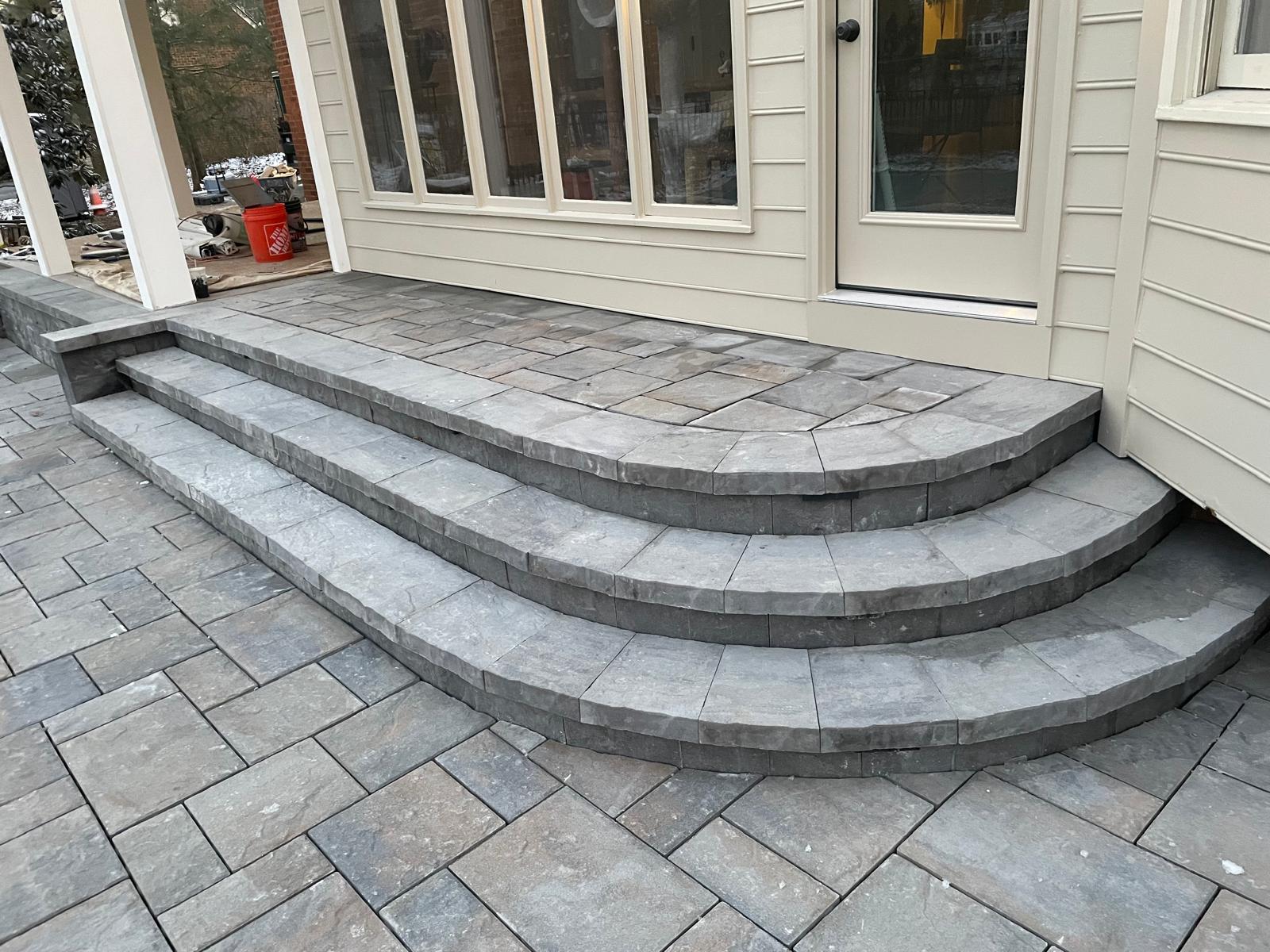 Hardscaping project 1