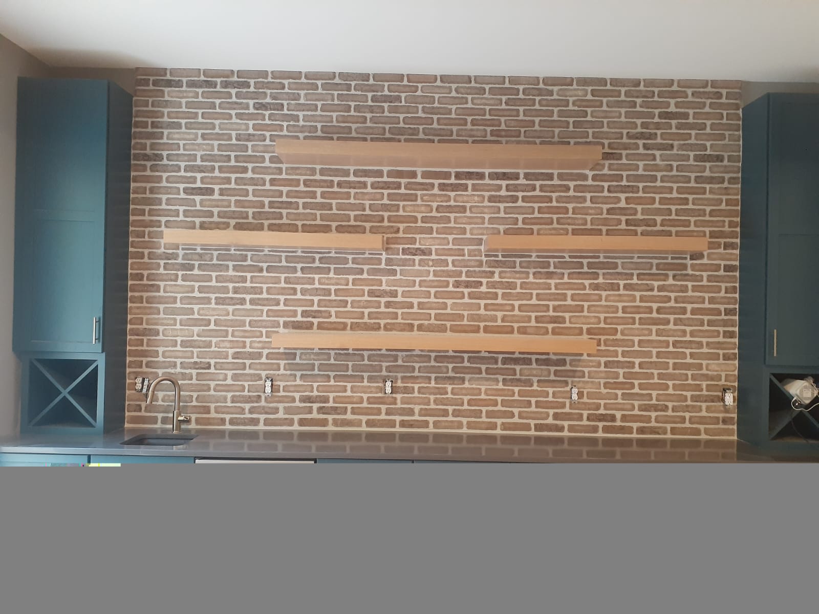 Veneer and accent wall project 4
